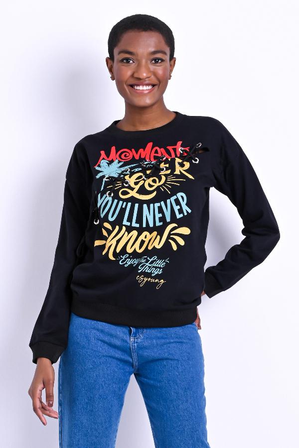 BLUSA MANGA LARGA