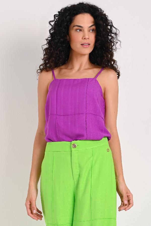 MUSCULOSA PARA DAMA CARMEN STEFFENS ALTO VERANO 2023