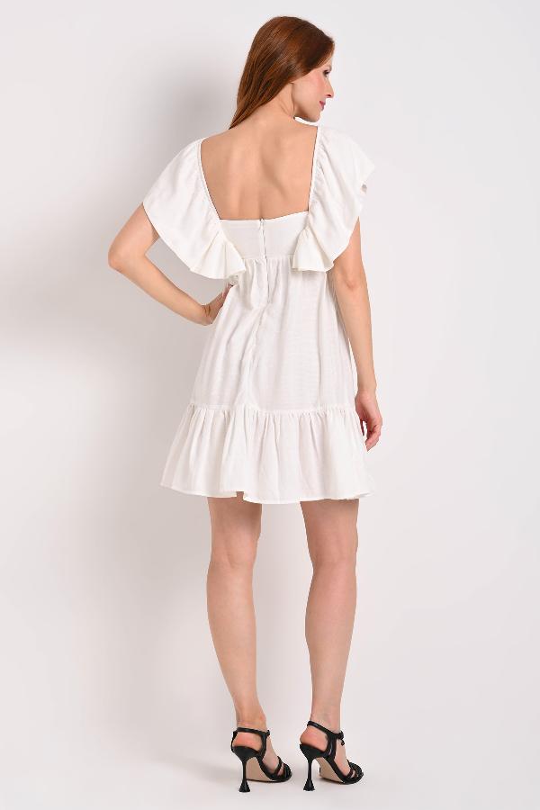 VESTIDO LADY CON VOLADOS