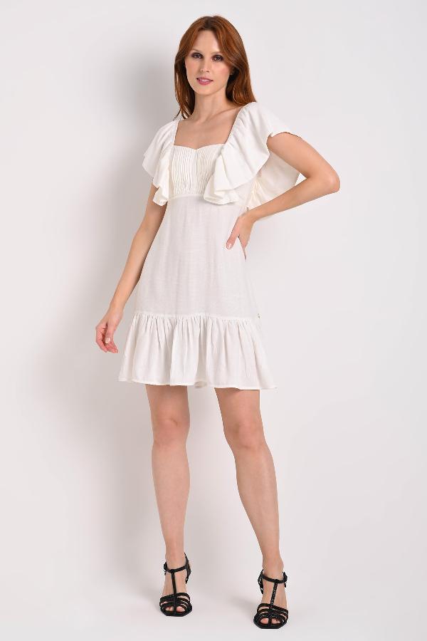 VESTIDO LADY CON VOLADOS
