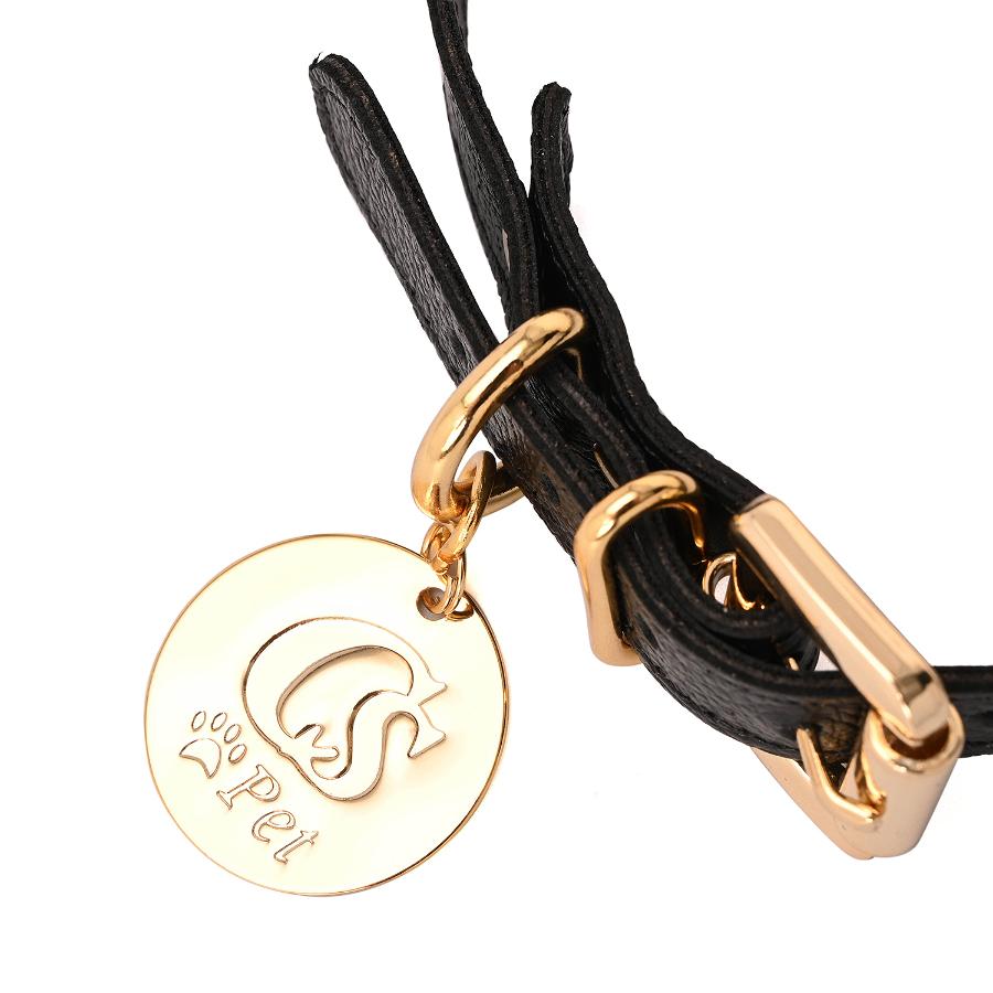 COLLAR PARA MASCOTA CON METALES