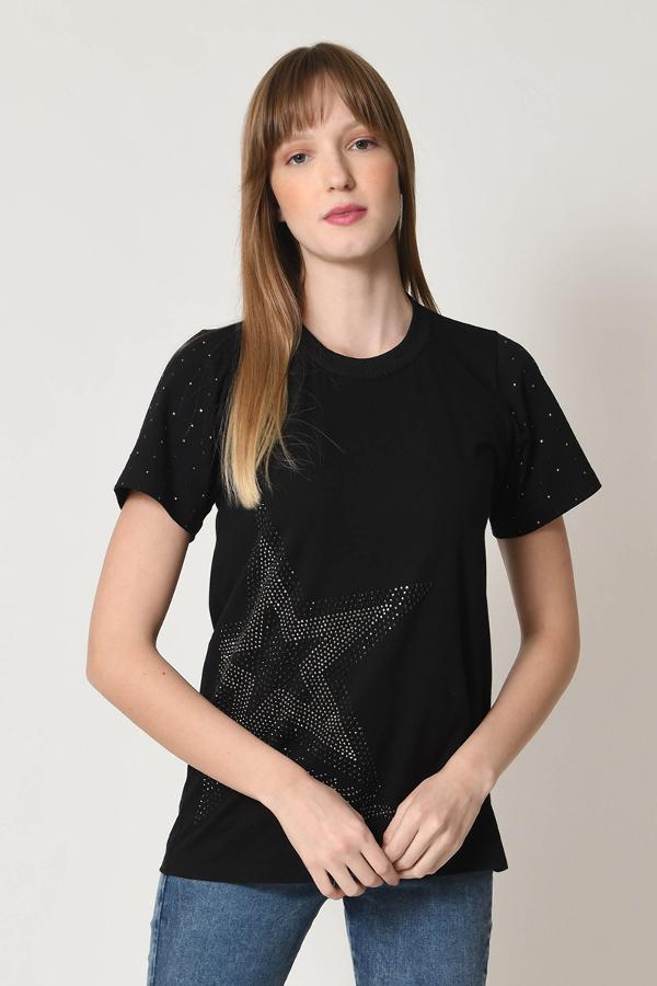 T-SHIRT STAR GLAM