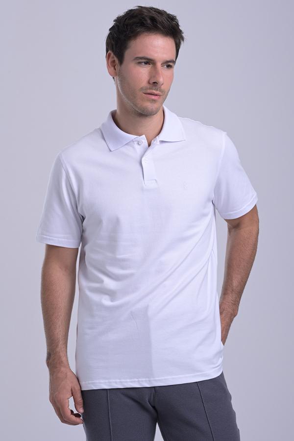 CAMISETA POLO MC PIMA