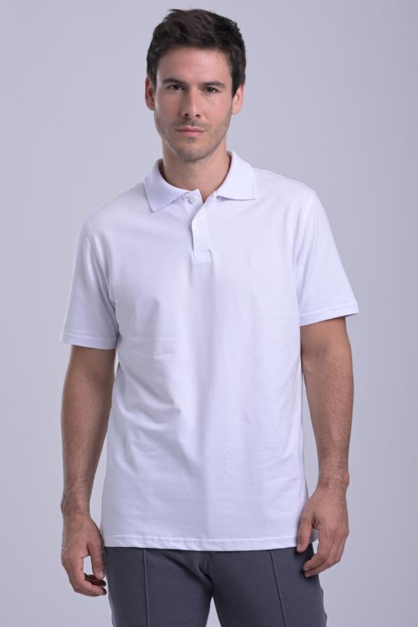 CAMISETA POLO MC PIMA