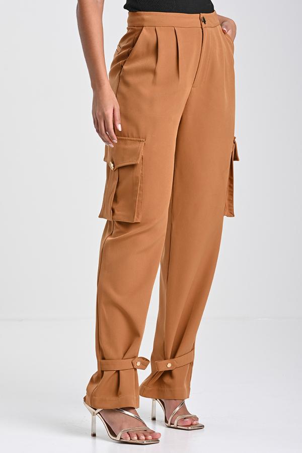 PANTALON CARGO CARAMELO