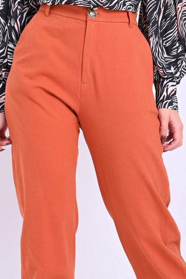 PANTALÓN MOM SASTRERÍA PLIEGUES DOBLADILLO