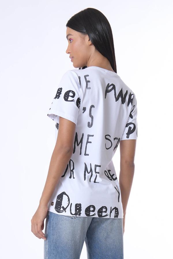 T-SHIRT BASICA LETTERING