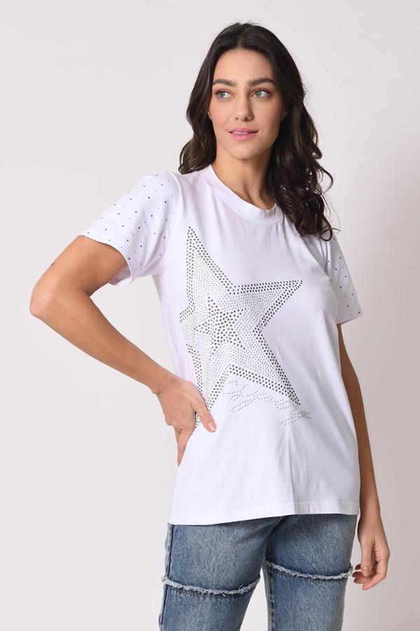T-SHIRT STAR GLAM