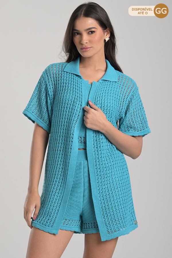 SACO PUNTO CROCHET
