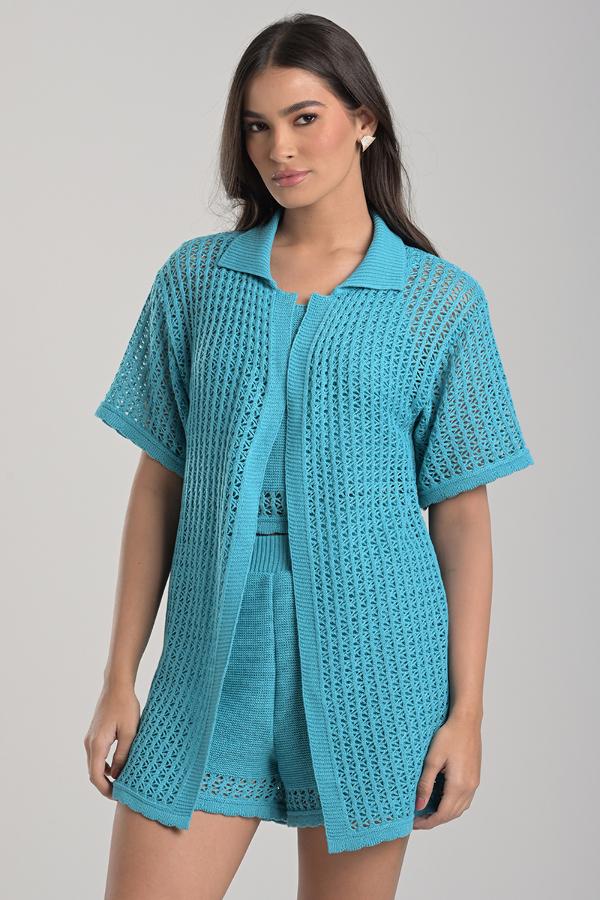 SACO PUNTO CROCHET