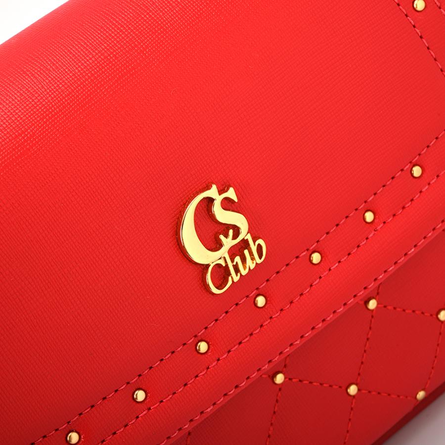 CARTERA CON APLIQUES DE METAL