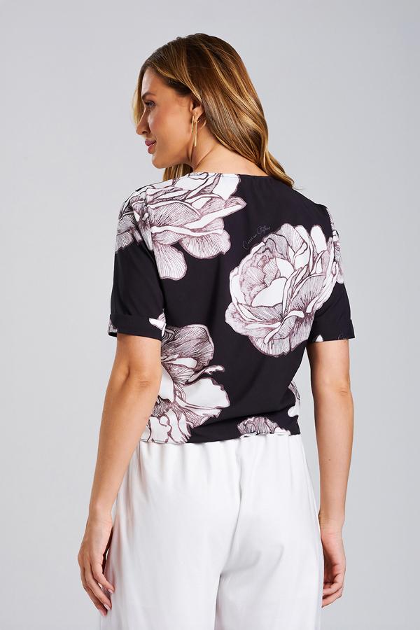 BLUSA ESCOTE EN V
