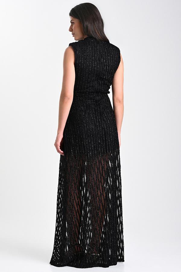 VESTIDO NEGRO DE TULE